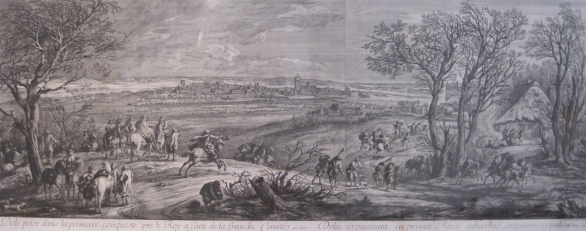Siège de Dole par Louis XIV