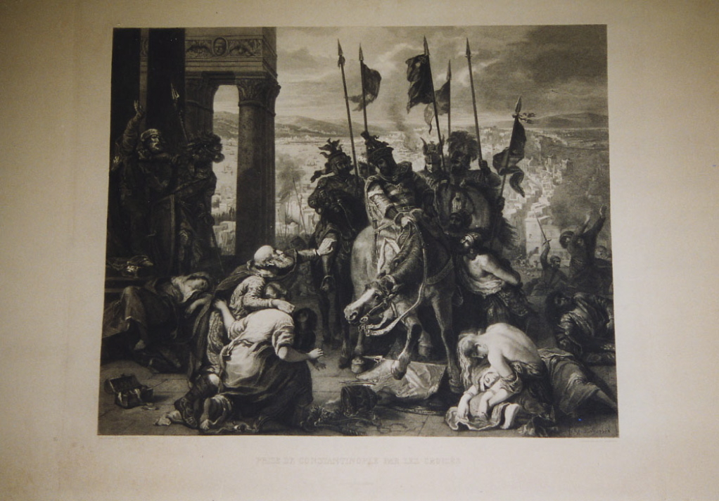 Prise de Constantinople par les Croisés (12 avril 1204), ou Entrée des Croisés à Constantinople