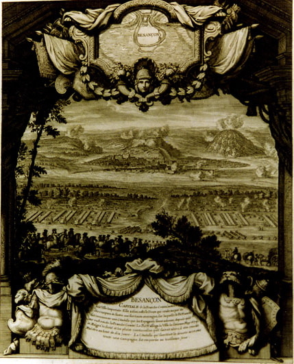 Prise de Besançon par Louis XIV, le 6 Mai 1674