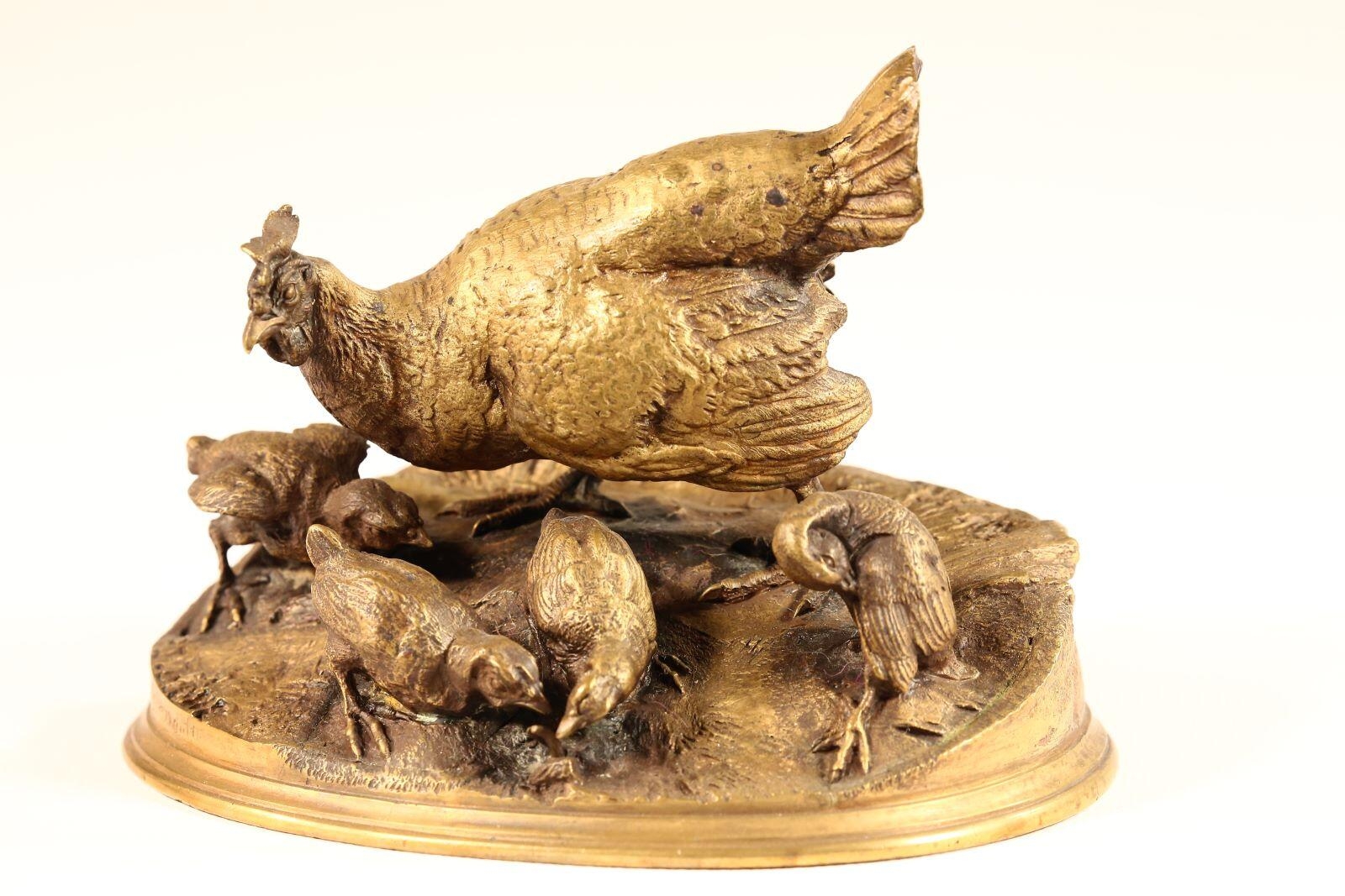 Mère poule et ses petits