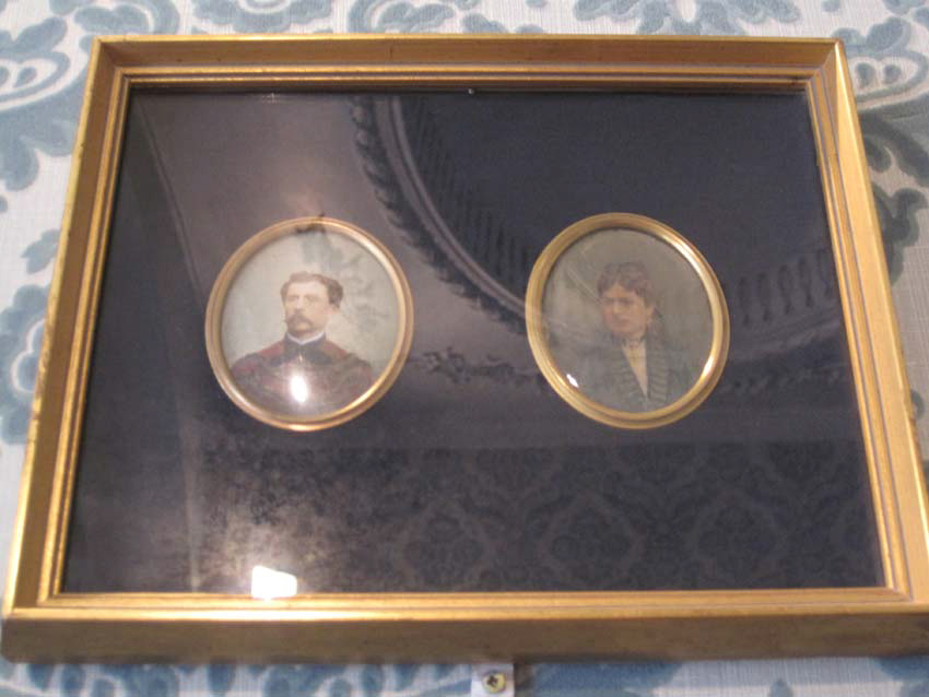 Ensemble de deux miniatures