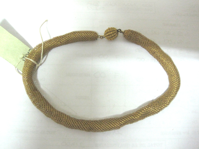 Collier filigrane