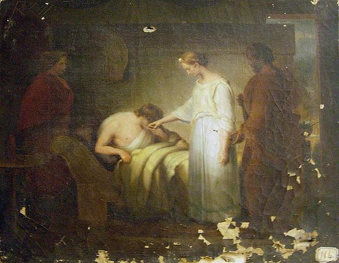 Scène de la vie de Platon