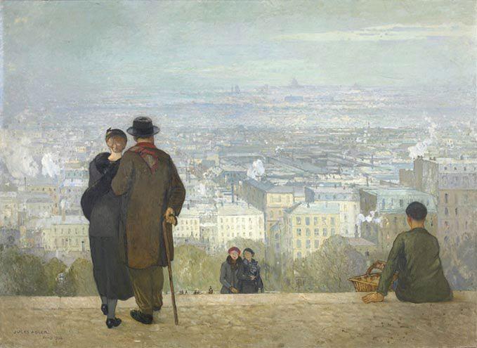 Vue de Paris ou Paris vu du Sacré-Coeur