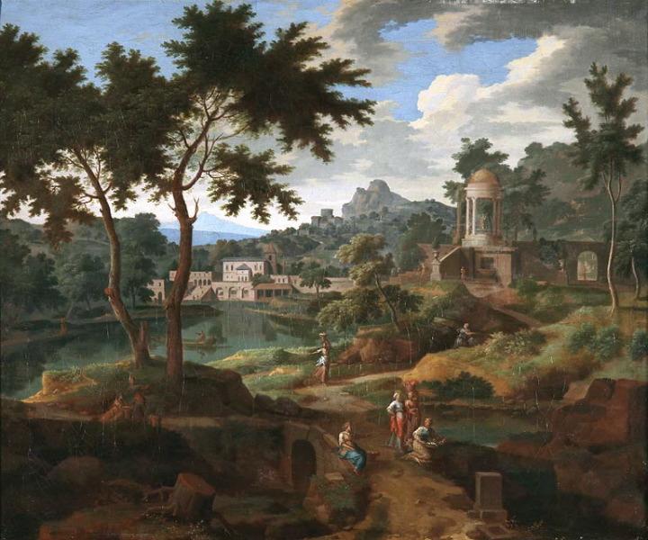 Paysage animé