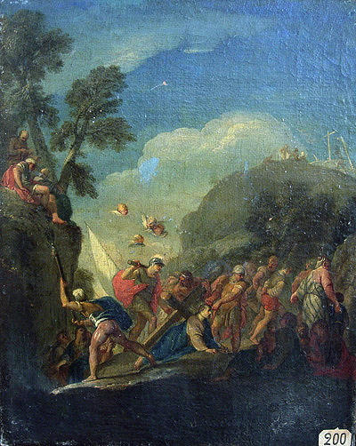 Chemin de Croix (Jésus tombe pour la première fois)