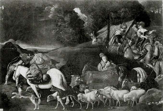 Le départ du troupeau