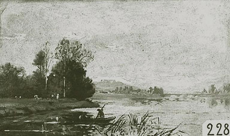 Paysage, rivière