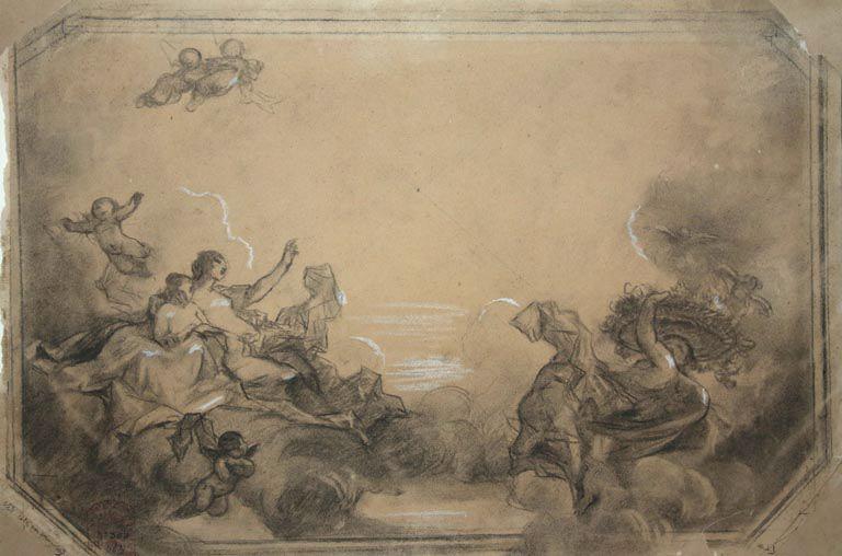 Esquisse pour un plafond