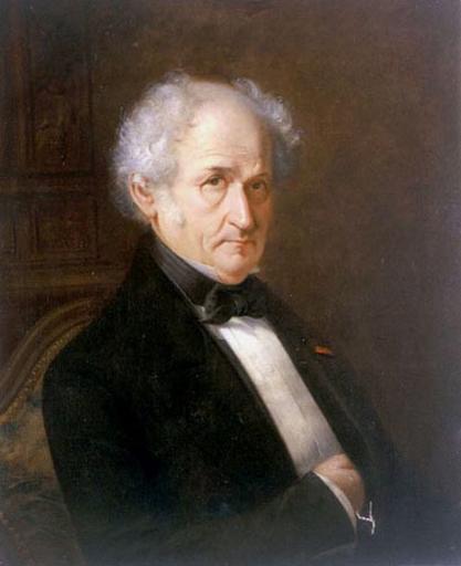 Portrait de Jean-Séraphin Besson, père de l'artiste