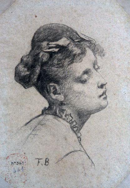 Tête de Femme (étude)