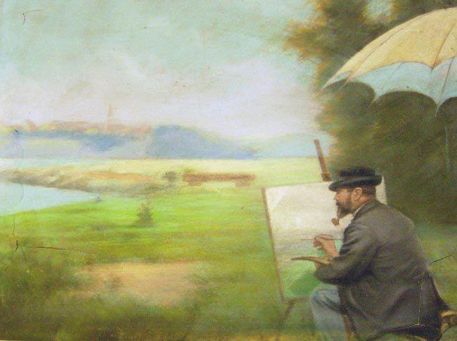 Peintre de plein air