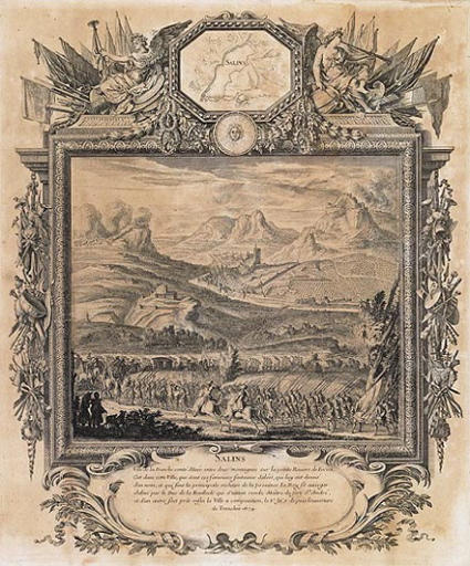 Vue de Salins