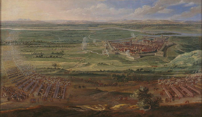 Le siège de Dole en juin 1674