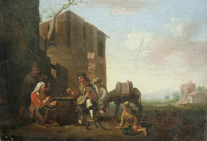 Terrasse d'auberge