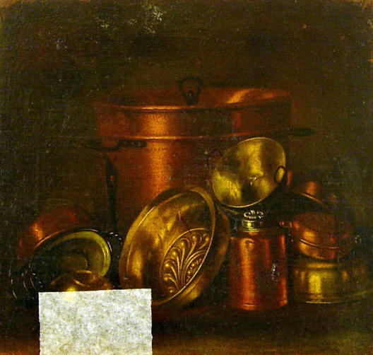 Nature morte aux cuivres