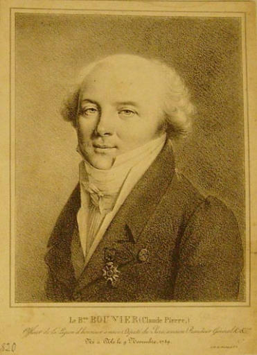 Portrait de Claude Pierre Bouvier