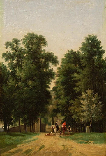 La sortie du château