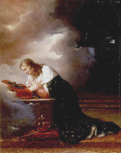 Saint Louis en prière