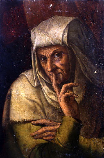 Tête de femme : Le Silence