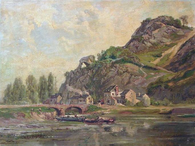 Maison dans les rochers