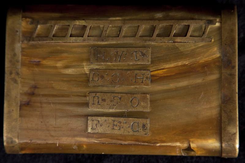 Tabatière des Bons Cousins charbonniers
