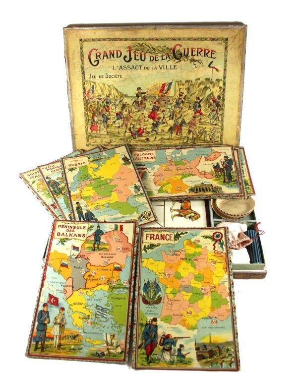 Grand jeu de la guerre - l'Assaut de la ville (titre inscrit)