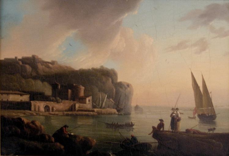 Marine scène de débarquement