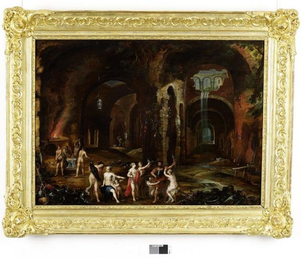 Vénus et Enée dans les forges de Vulcain