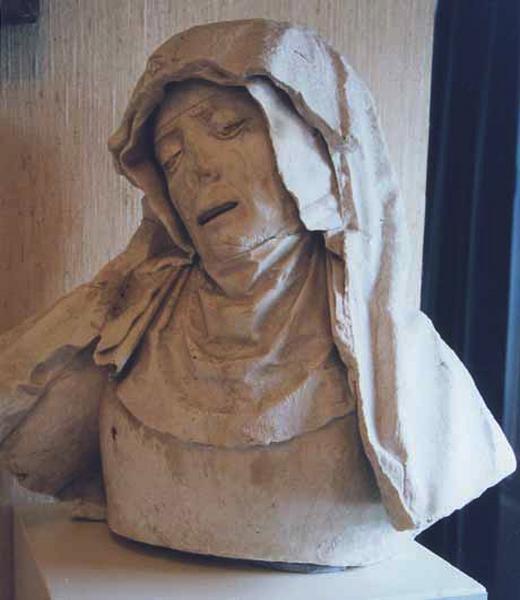 Buste de religieuse, sainte femme ou Vierge de douleurs