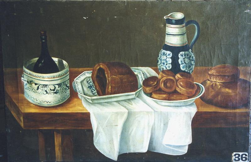 Patés, tableau de salle à manger
