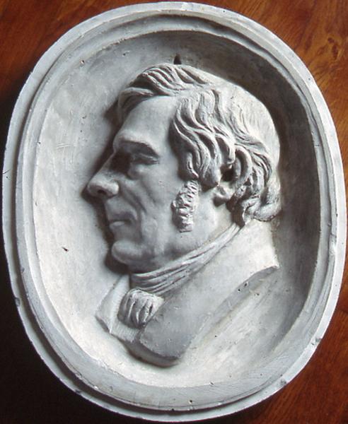 Médaillon : portrait de Charles Magnin