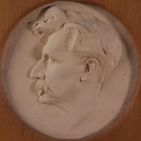 Médaillon : portrait de Cabaud