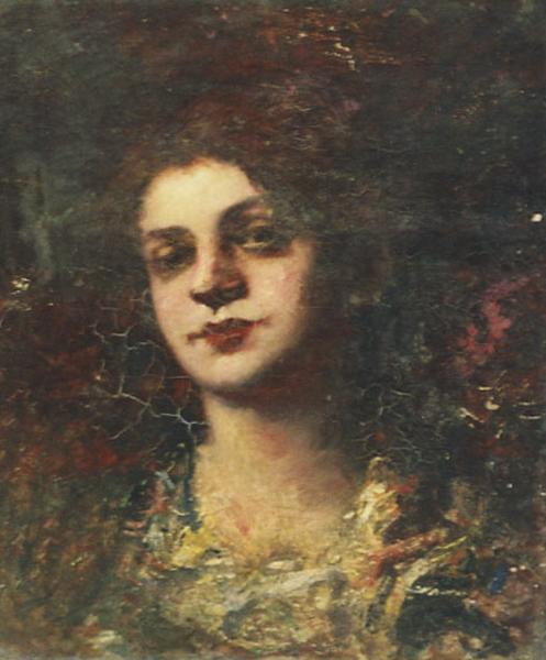 Etude de femme ( buste)