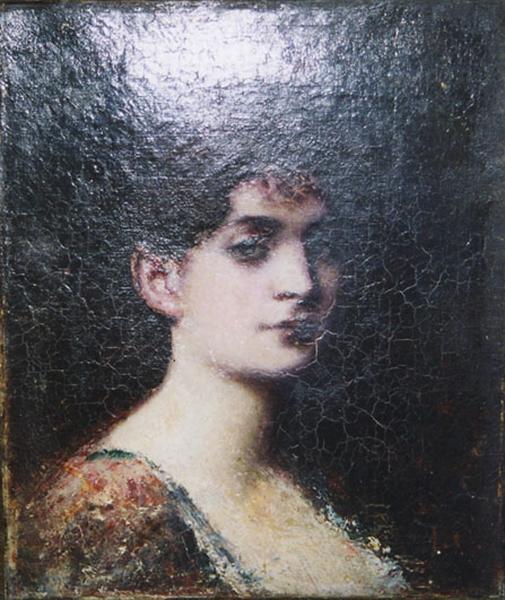 Etude de femme (buste)