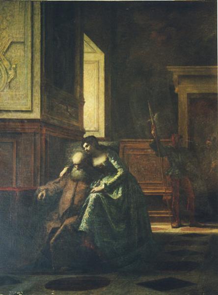 Le Doge Foscari consolé par sa fille