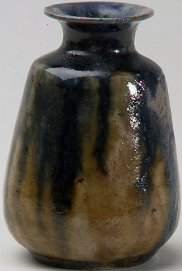 Pot en grès flammé