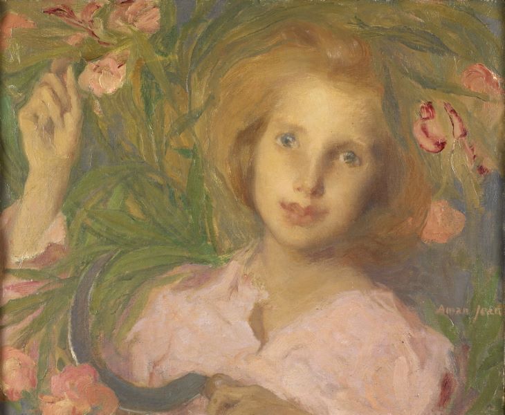 Jeune fille aux fleurs