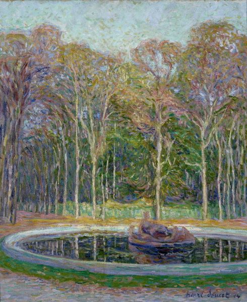 Pièce d’eau à Versailles ou au Luxembourg