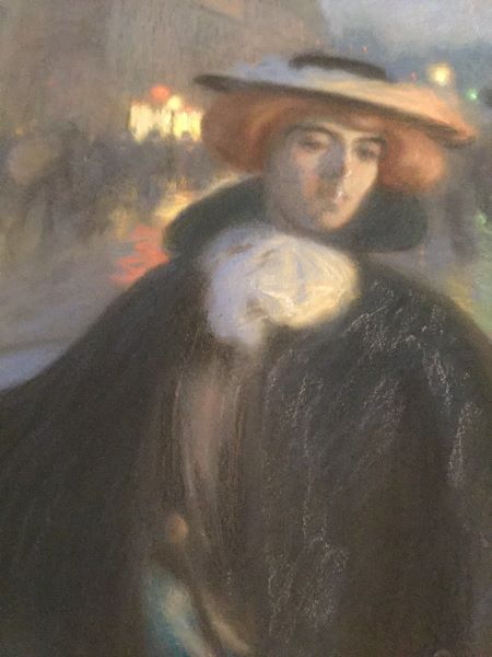 La Belle dans la nuit ou Le Soir sur le boulevard