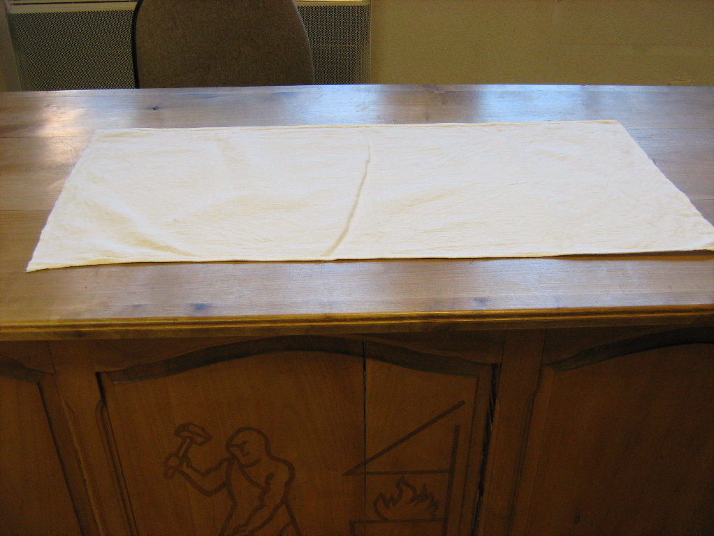 Torchon en toile de genêt