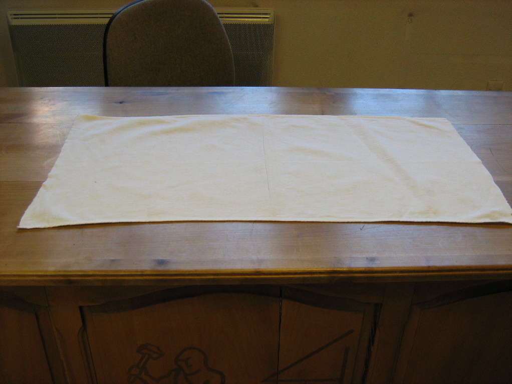 Torchon en toile de genêt