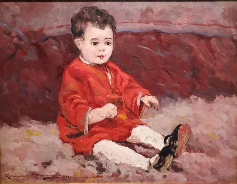 Portrait d'enfant (Mademoiselle Nadia Altmann)