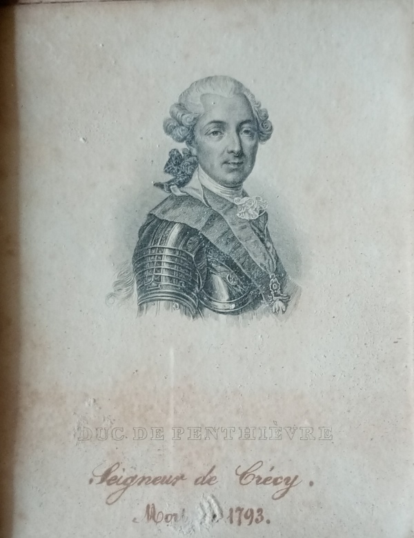 Duc de Penthièvre, seigneur de Crécy