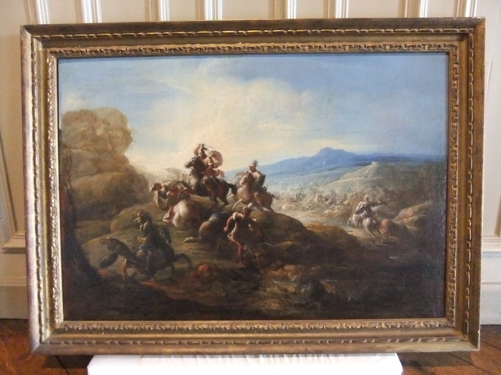 Choc de cavalerie ; Bataille