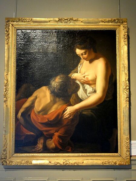 Cimon et Pero ; La charité romaine