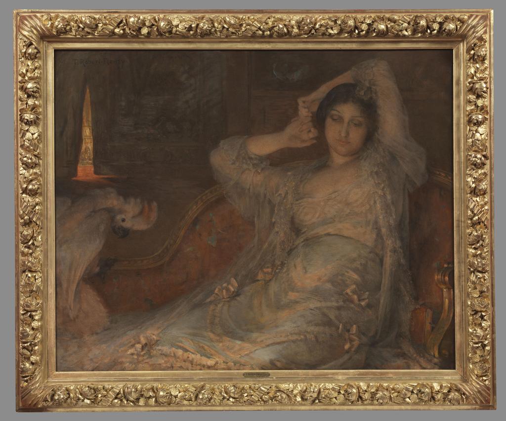 Au coin du feu, rêverie