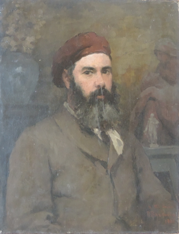 Portrait du sculpteur Justin-Chrysostome Sanson (1833-1910)