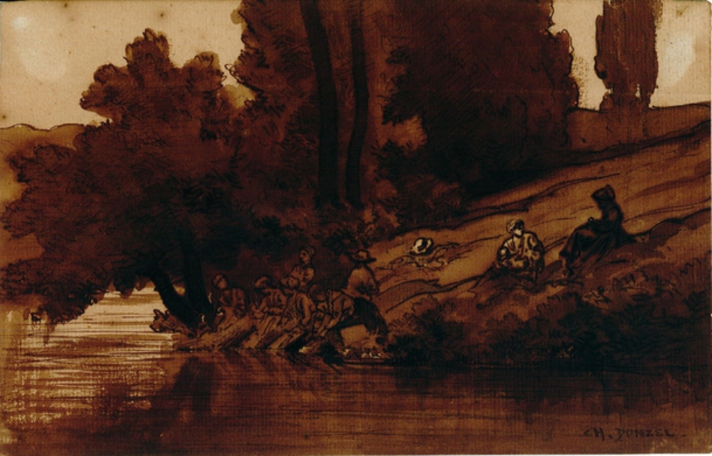 Groupe de laveuses