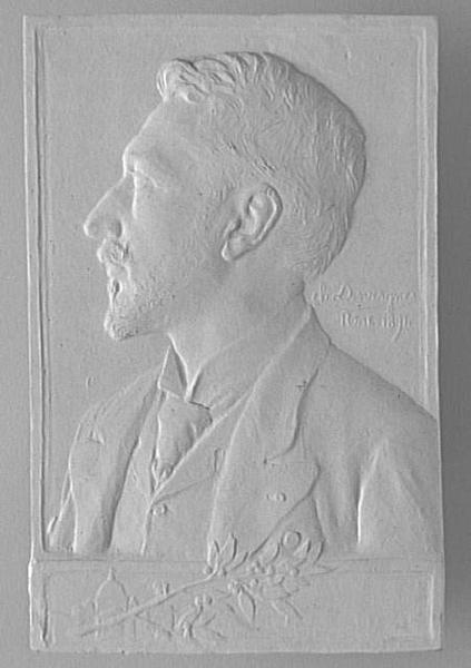 Portrait d'homme de profil